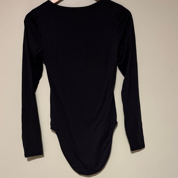 Old Navy Square Neck Black Bodysuit - Picture 6 of 6